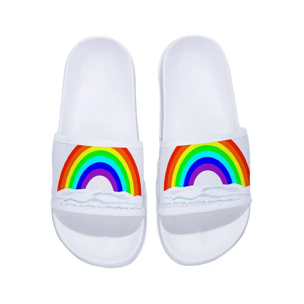 GordonKo Mens Slides Sandals Comfortable Antiskid Shower Soft Sole Slipper Athletic Shoes