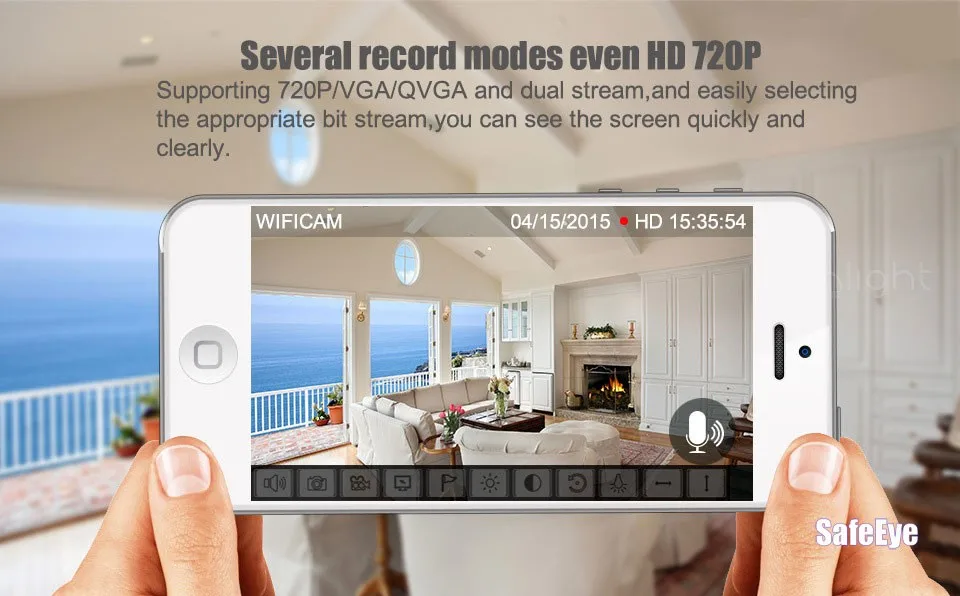 Surveillance wi fi camera PIR Human Detection wireless hidden camera wireless Network DVR Camera