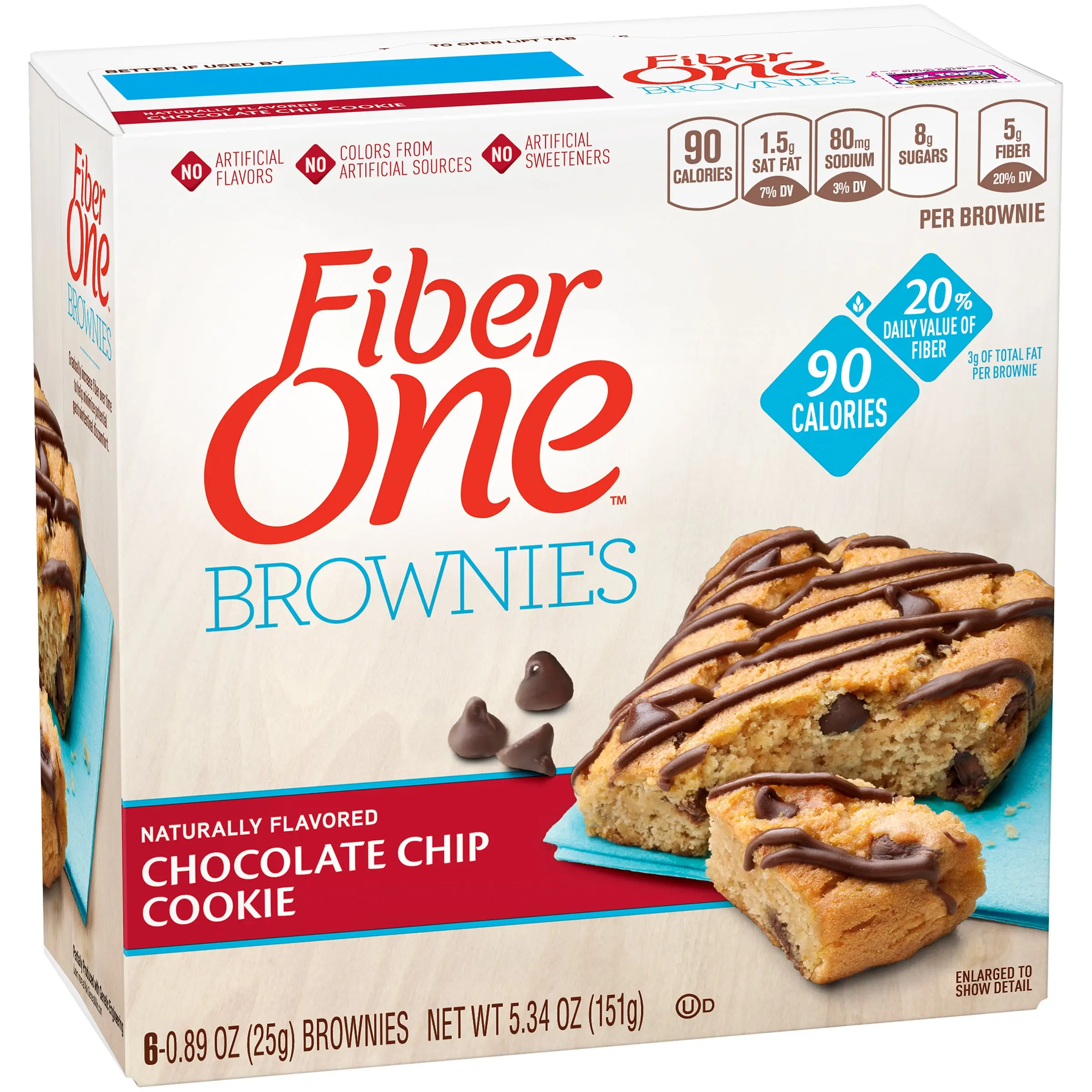 Кук 6. Vi печенье. Fiber one Supreme Brownie.