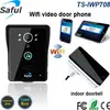 support Android mobile phone, Saful TS-IWP708 NEWS 2 way intercom, wifi doorbell camera