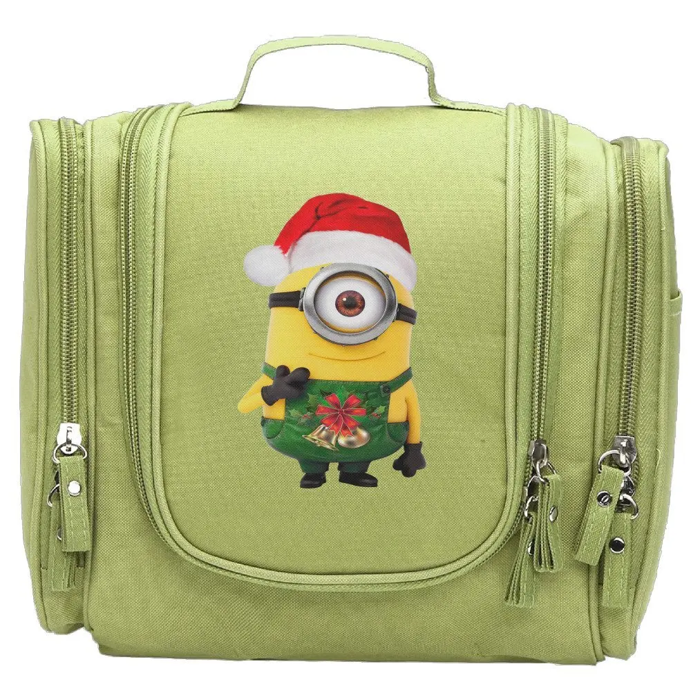 womans merry christmas minions casual cosmetic makeup purse wallet handbag kellygreen - Merry Christmas Minions womans merry christmas minions casual cosmetic makeup purse wallet handbag kellygreen - Merry Christmas Minions