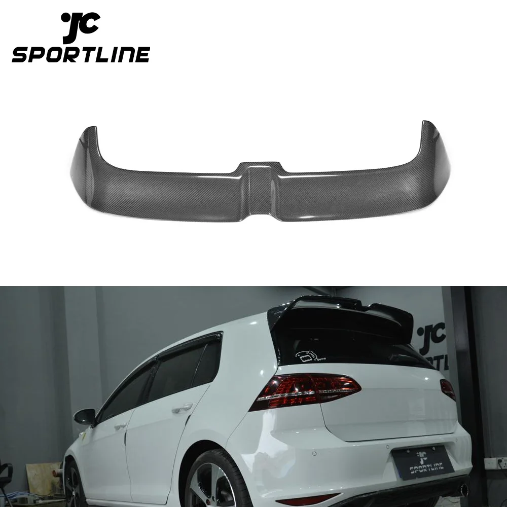 Carbon Fiber Mk7.5 Roof Spoiler For Volkswagen Golf R Vii Mk7 Gti 20142019 Buy Spoiler For
