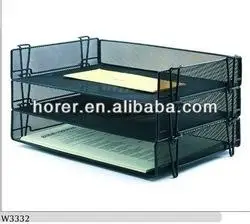 wire mesh office desk organizer