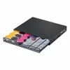 Diaphanous coffee machine dedicated dolce gusto coffee pod storage drawer