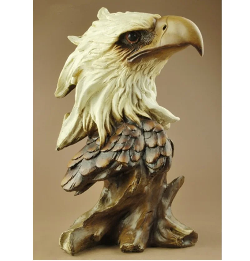 Adornos de águila para imitar artesanías talladas en madera, gran apertura,  regalo conmemorativo de casa de negocios, artesanías de resina|craft  resin|crafts ornamentcraft gift - AliExpress