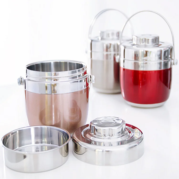 High Quality Office Home Heating Keep Food Hot Lunch Tiffin Box For