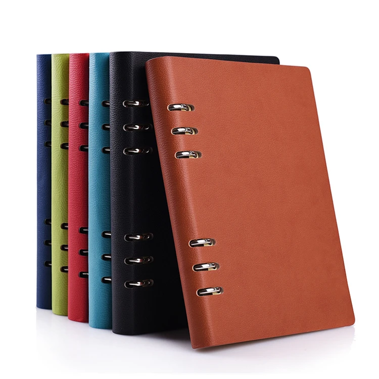 B5 6 Holes Ring Binder Biodegradable Lined Diary Notebook Buy 6 Holes