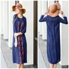 High Quality Plus Size European Chic And Elegant Loose Winter Dress for girls