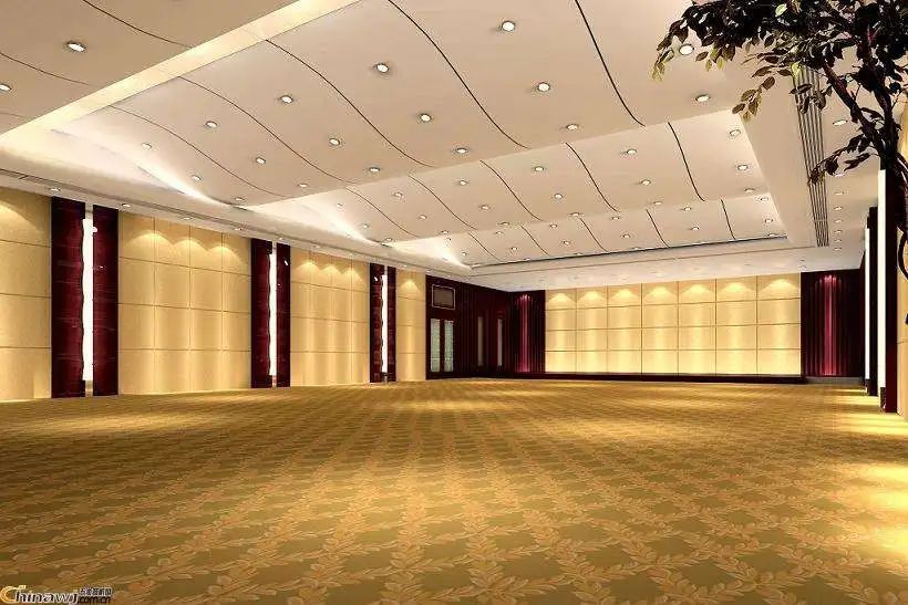 Auditorium Sound Insulate Wall Panels High Density Fiberglass Cloth ...