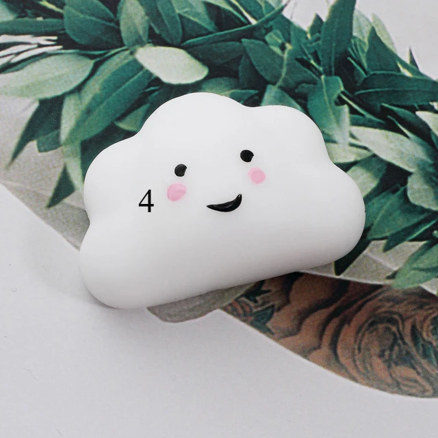 Squishy Phone Straps for iPhone Cute Mini Soft Silicone Squishy Toy Finger Pinch Squeeze Toy