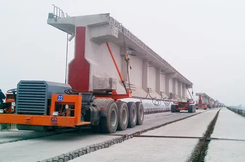 Semi Trailer Truck Precast Concrete Beam Carrier - Buy Carrier,Beam ...