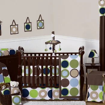 patchwork crib bedding