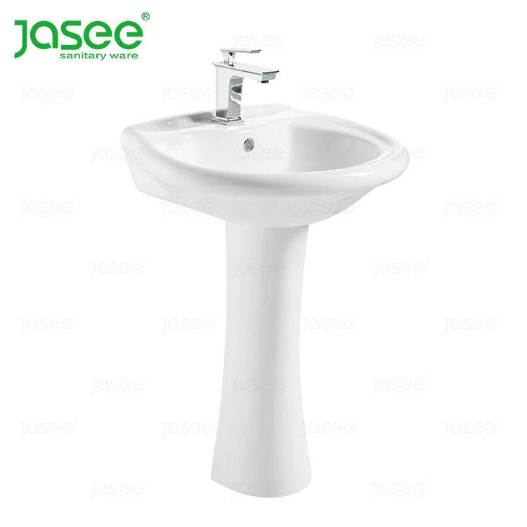 Sanitary ware ceramic fancy unique bathroom pedestal sinks/basin cheap price