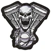 custom embroidery name badge pattern wholesale large motorcycle emblem applique embroidered patch