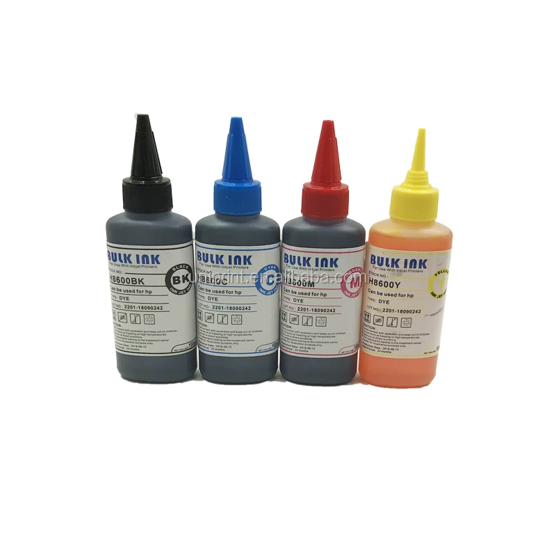 Universal 4 Color Dye Ink Compatible For Hp 4 Color+100ml For Epson ...