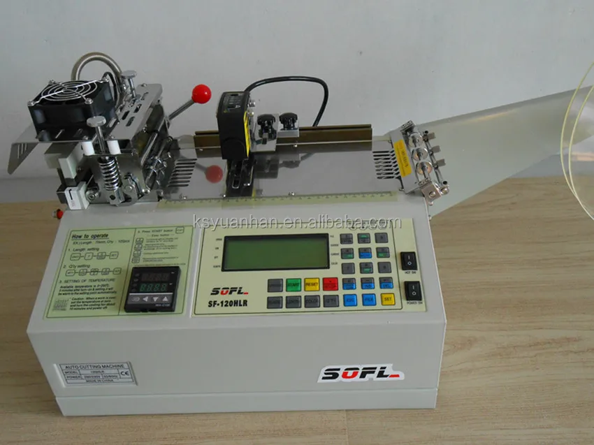 Label Machine For Clothes Cutting Sf120hlr Buy Automatic Make Woven