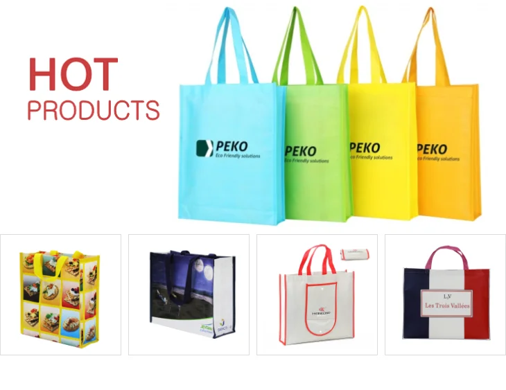 printed pp shopping bag,resuable shopping bag