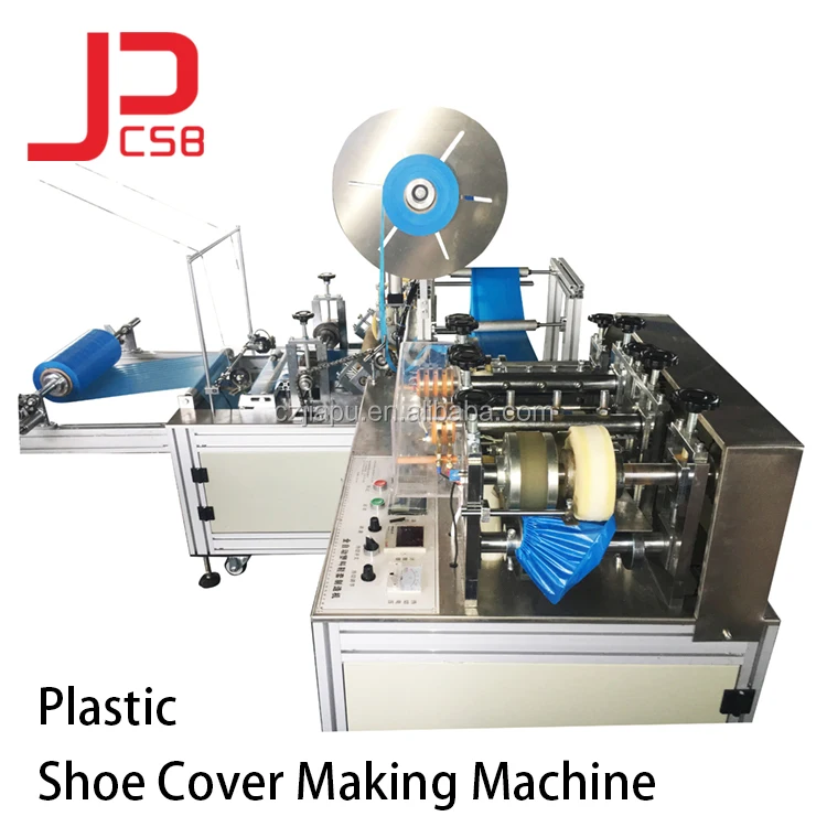 plastic shoe cover making machine