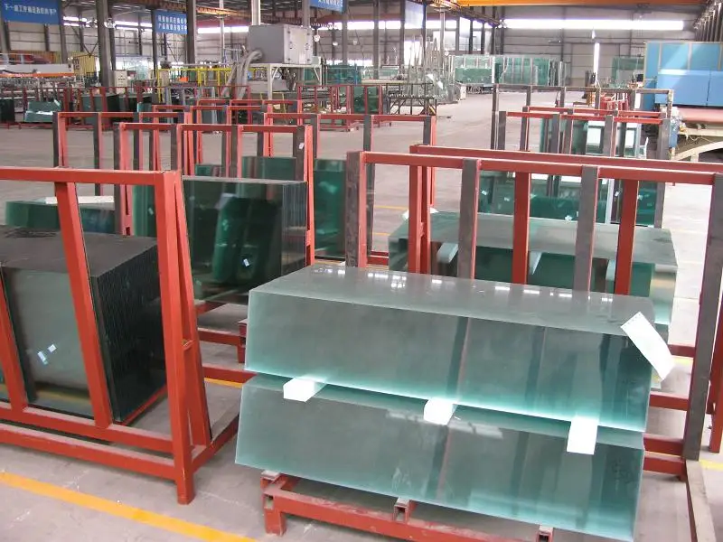 SYS China glass supplier semi-tempered heat-strengthened architectural glass price 2-21mm