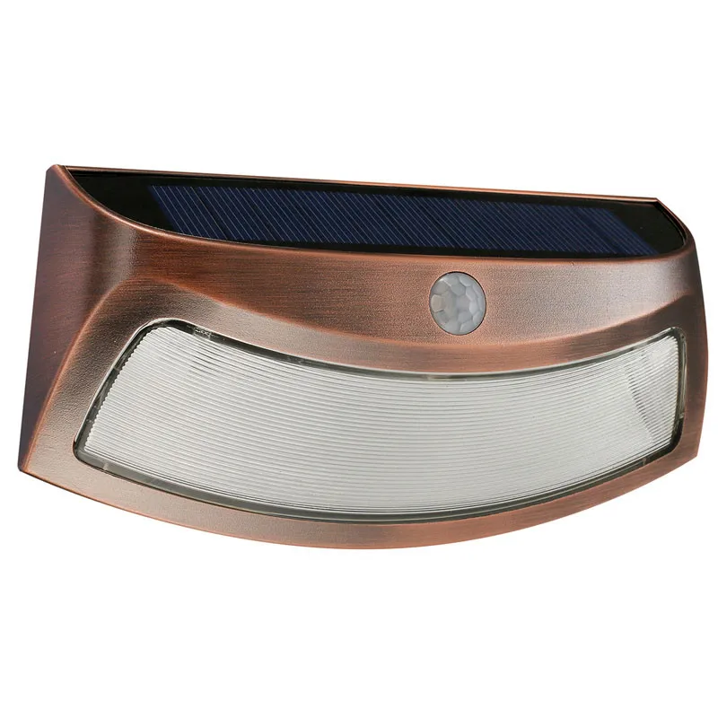 Promotion 3.7V garden outdoor wall light led solar sensor light with factory price