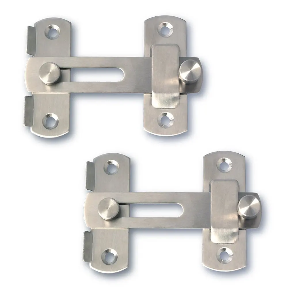 Alise MS9001 Stainless Steel Flip Latch Gate Latches Bar Latch Safety Door Lock,