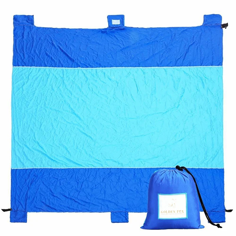 Compact Water Resistant Sand Free Oversized Nylon Outdoor Blankets