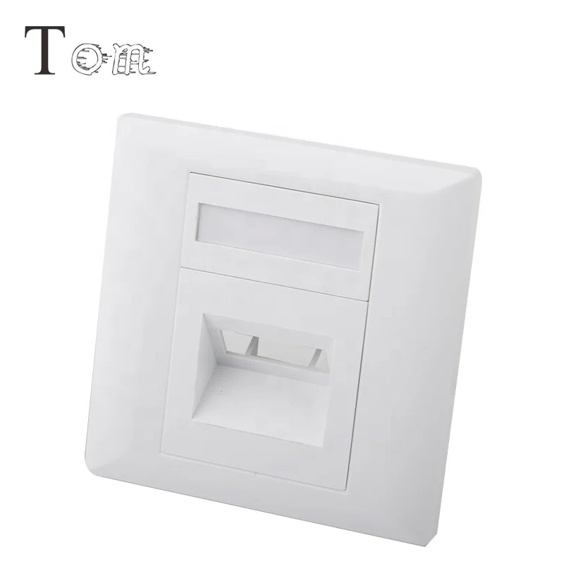 MB-15-02 Network RJ45 single/double ports Faceplate (3).jpg