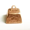 Christmas Square Cowbell With Plated Copper Finish