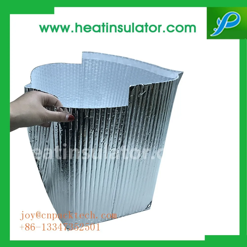 Bubble Foil Keep Cooler Heat Resistance Insulated Cooler Box Cold Chain
