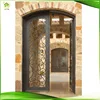 lowes exterior entry handrail wrought iron doors with glass window