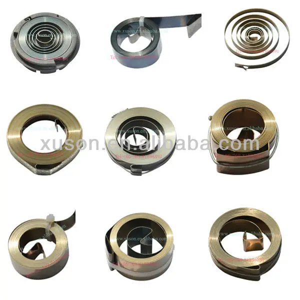 Flat Steel Spring Manufacturer For Seat Belt Spring Buy High Quality