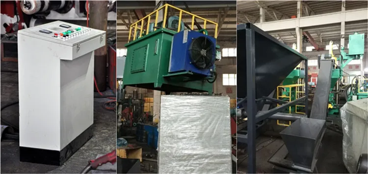 Υ83-3150 Vertical fast running scrap metal powder press