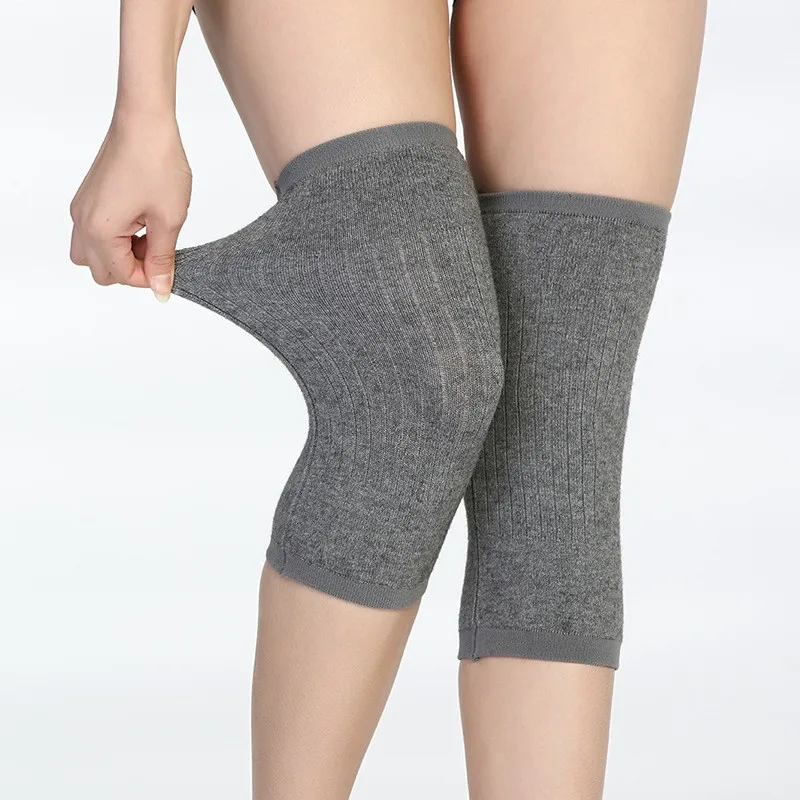 China Supplier Wholesale Wool Elastic Warm Knee Compression Brace Leg ...