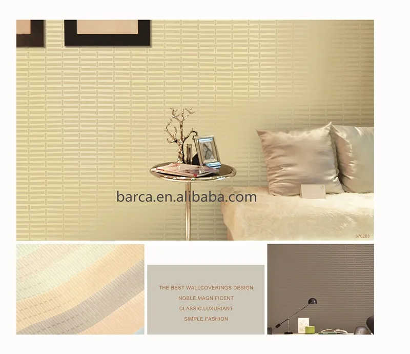 Plain Pvc Waterproof Wallpaper Washable Wallcoverings Buy Plain