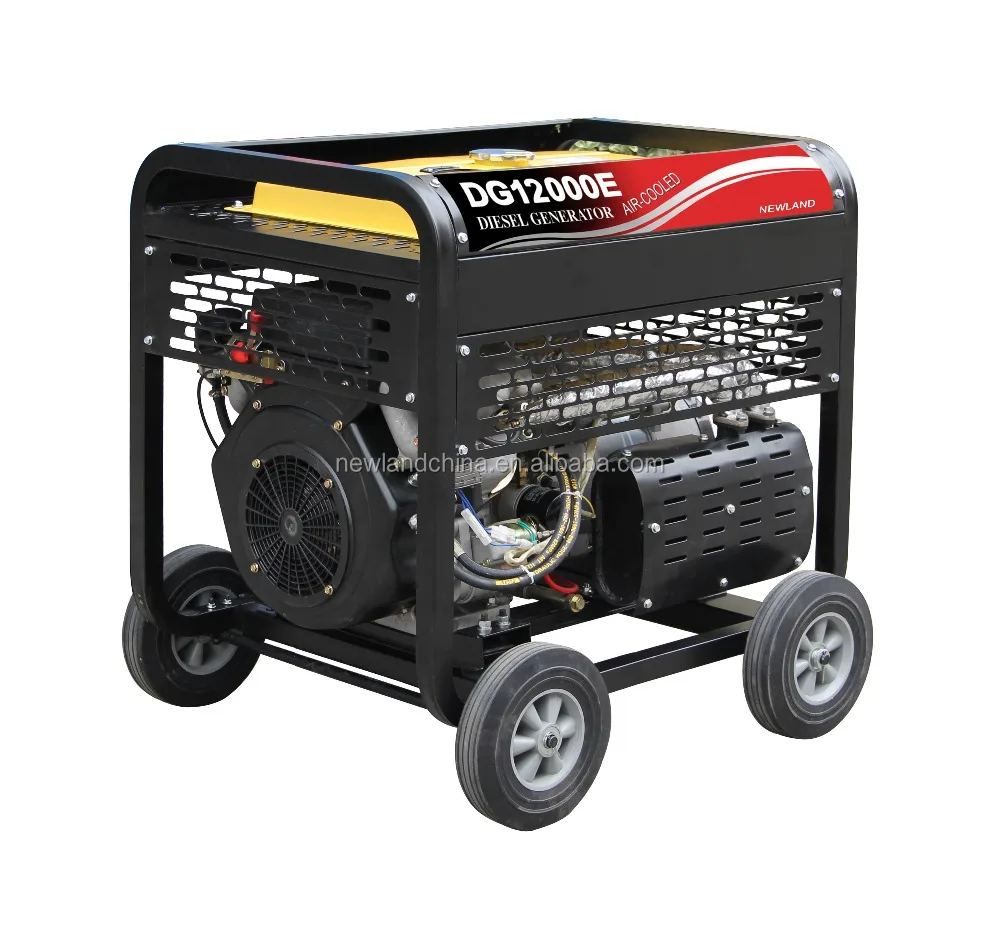 Big Wheels Open Type Portable 8000 Watt Diesel Generator Buy Portable