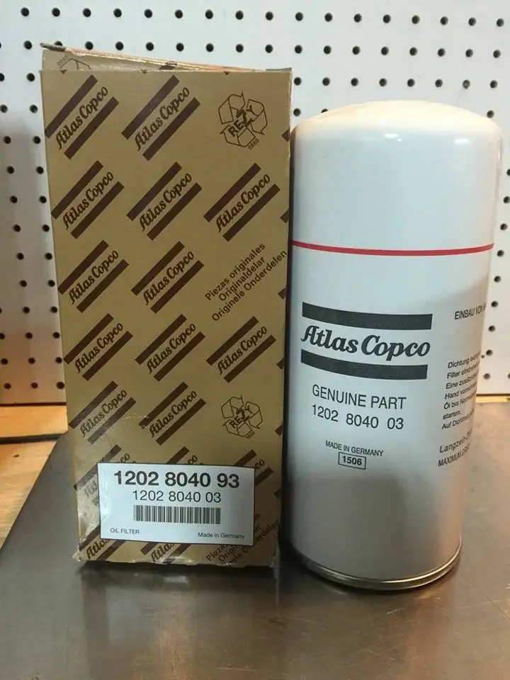 Atlas Copco Oil Filter 1202 8040 93