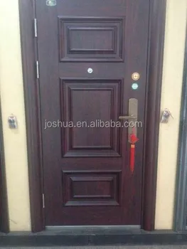 3 Panels Steel Apartment Building Entry Doors Security 3 Panels Steel Apartment Building Entry Doors