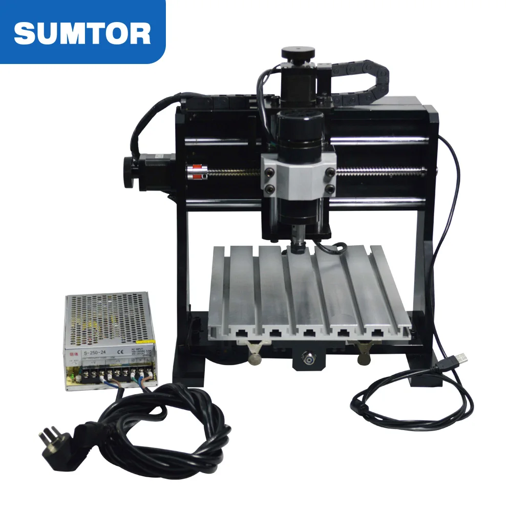 Small 4 Axis Cnc Wood Engraving Machine Used With Brushed Brushless
