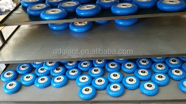 260x85mm pu solid wheels for kid's toy