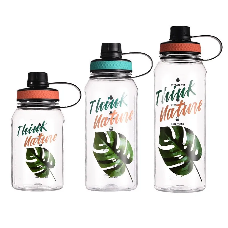 New Arrival Leak Proof 900/1200/1500 ML Custom Plastic Sports Bottle, Plastic Sport Bottle