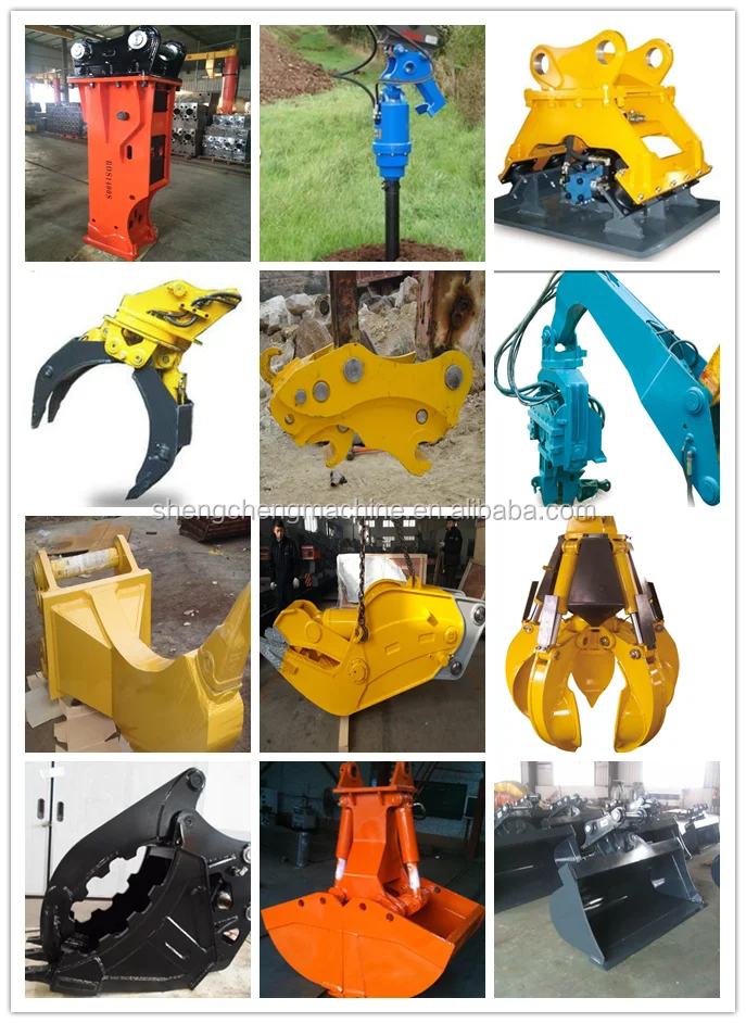 Excavator Spare Parts Bucket Connect Attachment Excavator Quick Hitch ...