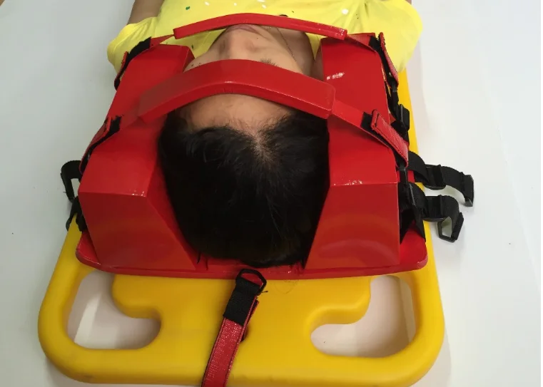 急救救援通用担架颈部固定器头盔套件