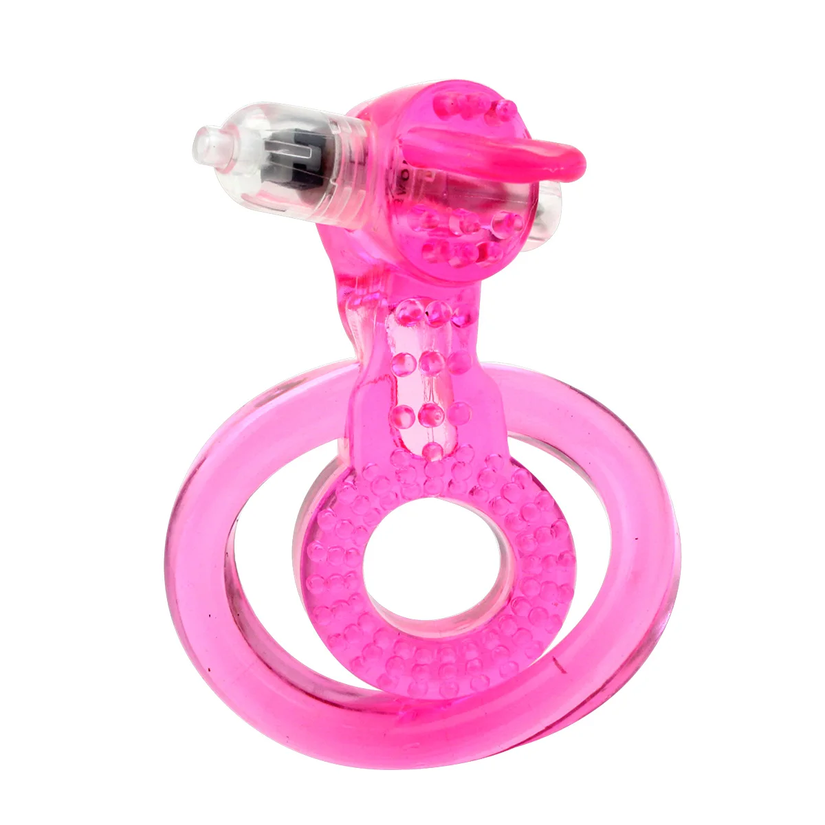 Producto Adulto Sexo Juguete Al Por Mayor Vibe Lengua Estilo De Doble Anillo De Pene Vibrador 6664