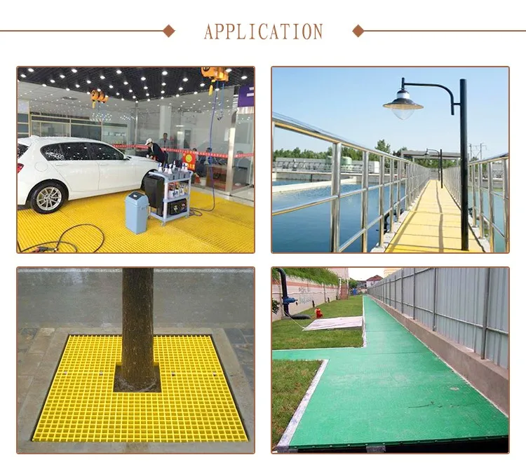 Fiberglass Reinforced Plastic Grating Frp Molded Grating Walkways Buy