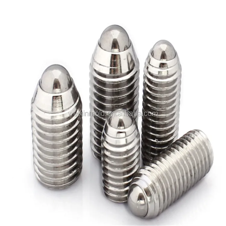 Standard Hexagon Stainless Spring Loaded Plungers Buy Standard Stainless Spring Loaded