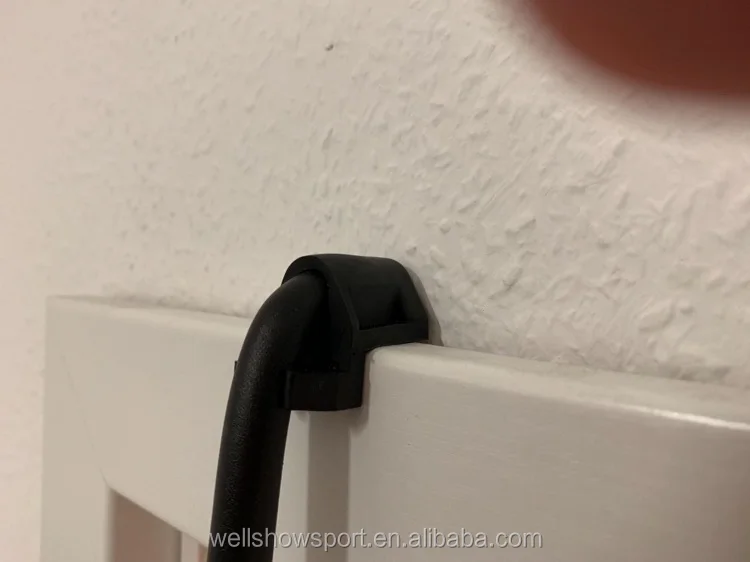 Wellshow Sport Oem Door Mounted Doorway Pull Up Bar Doorway Chin Up Bar