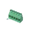 Green 6P screw clamp terminal blocks from ULO GROUP
