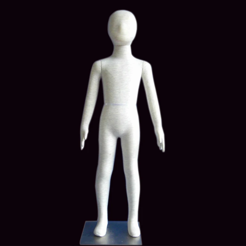 花式时尚青少年抽象软人体模特展示