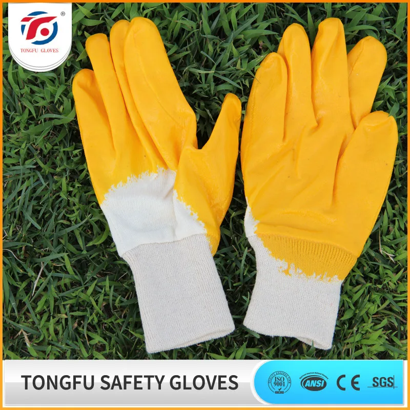 Nitrile Coated Polyester Liner Heat Resistant Glove Buy Heat