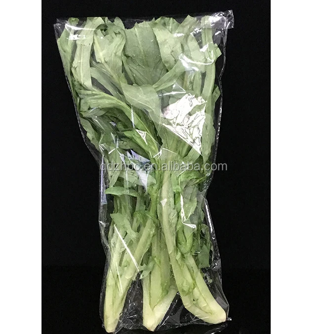 Transparent Opp Micro Perforated Plastic Lettuce Bag For Vegetables